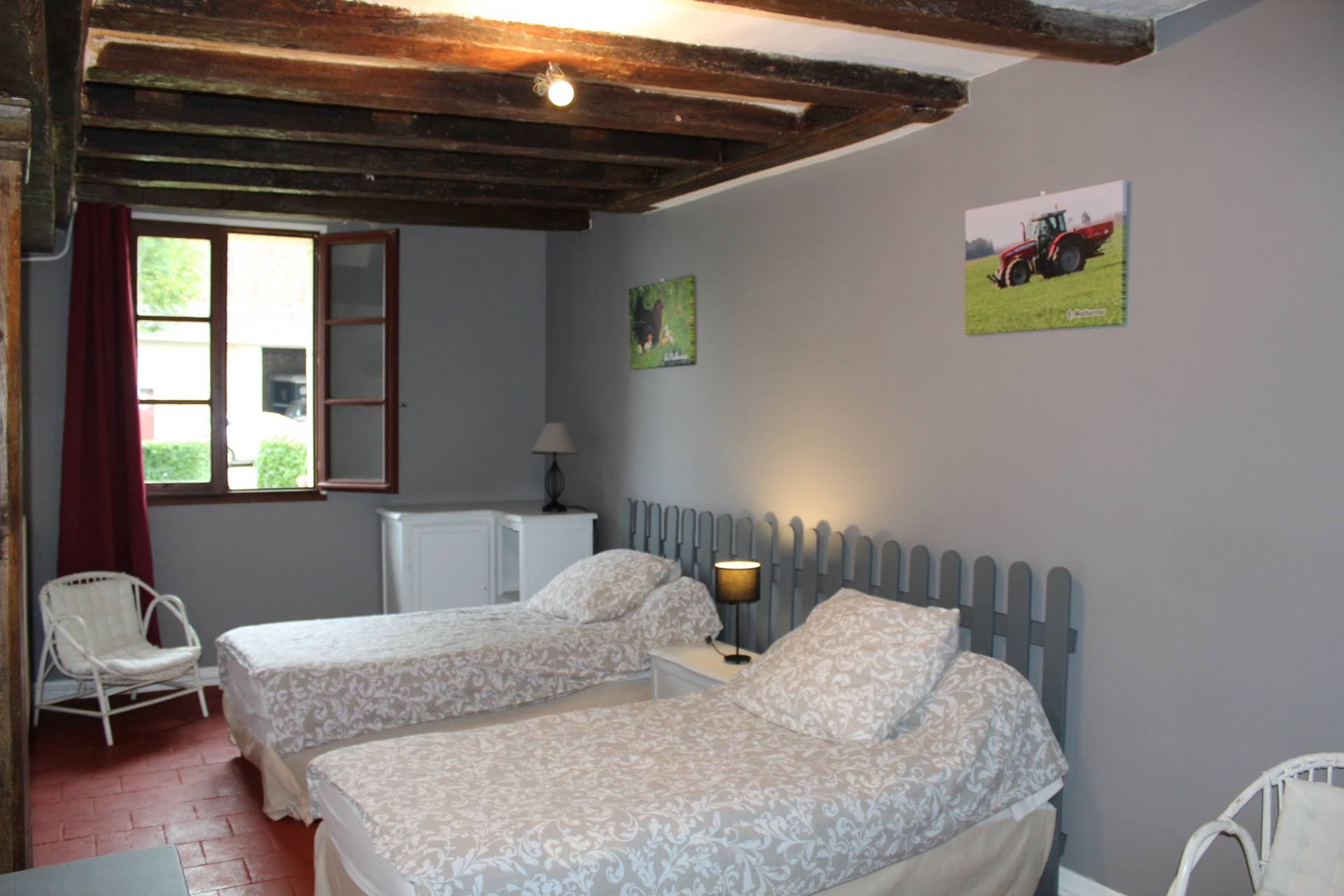 Chambre rez-de-chaussée